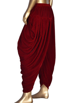 Attractive Red Patiala image number 1