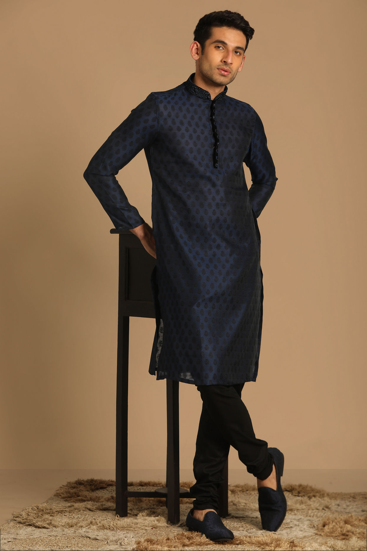 Sublime Blue Kurta Set image number 1