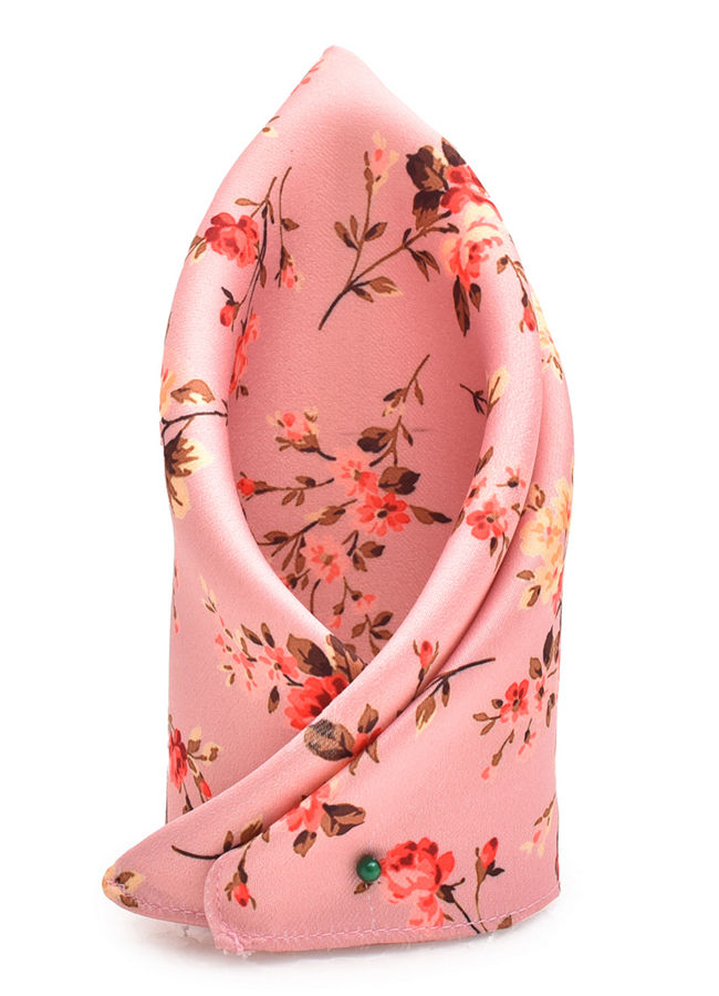 Manyavar Men Floral Rani Pocket Square