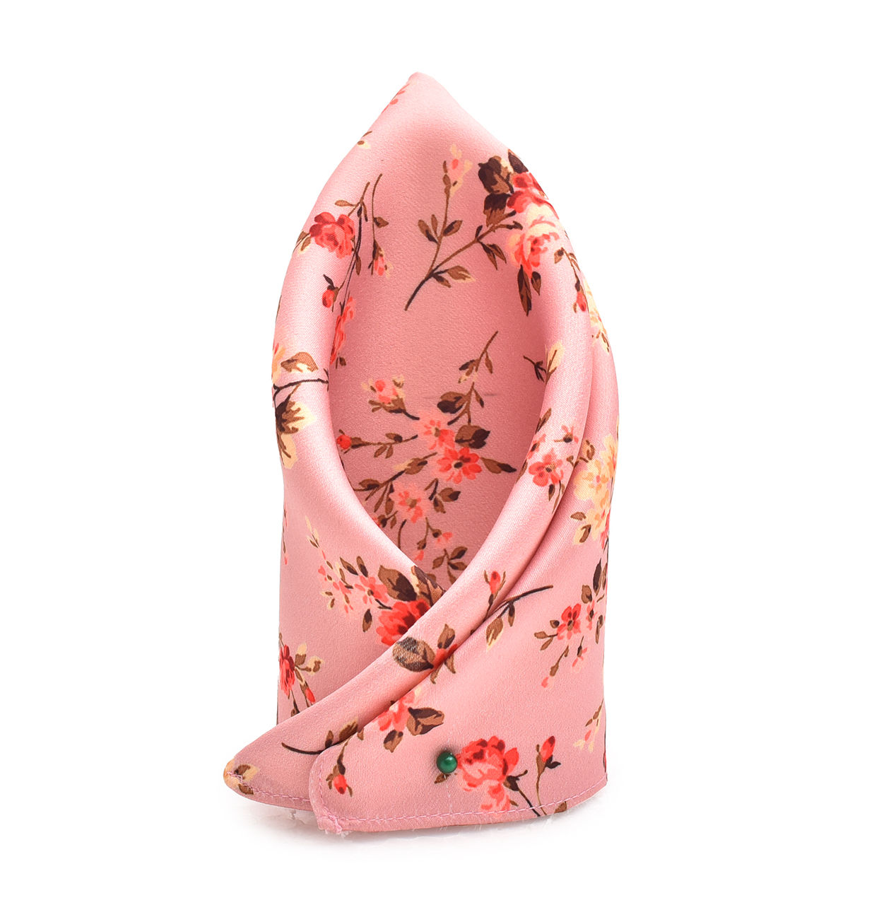 Manyavar Men Floral Rani Pocket Square