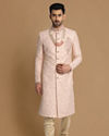 alt message - Manyavar Men Graceful Gajaree Sherwani Set image number 1