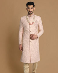 Manyavar Men Graceful Gajaree Sherwani Set