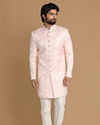 alt message - Manyavar Men Graceful Gajaree Indo Western image number 1