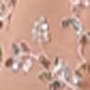 Peach Sequins Embroidered Saree