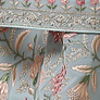 Light Blue Bridal Floral Lehenga