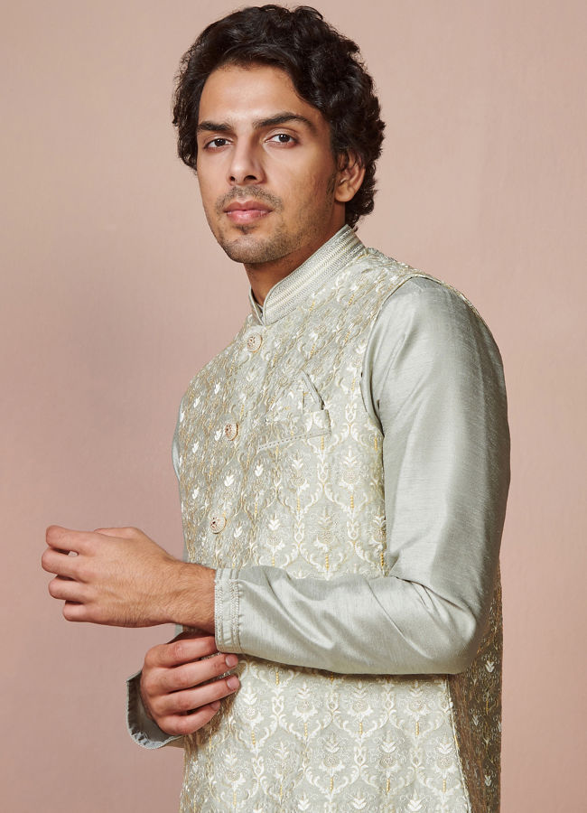 Jacket on sale kurta designs