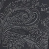 Dark Blue Indo Western With Grey Pattern