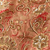 Rust Pink Embroidered Indo Western