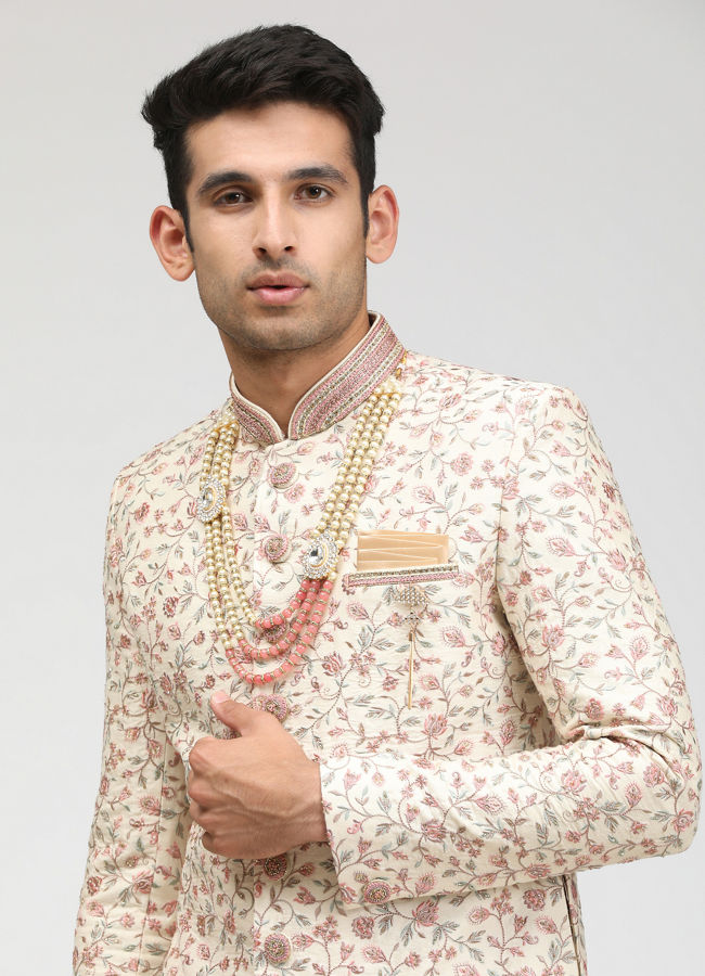 Sherwani for Men - Buy Sophisticated Black Sherwani Set Online @Manyavar