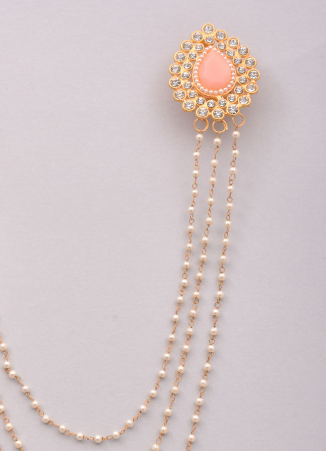 Manyavar Men Regal Gajaree Brooch