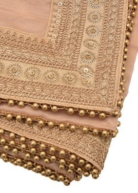 Bright Biscuit Shade Dupatta image number 2