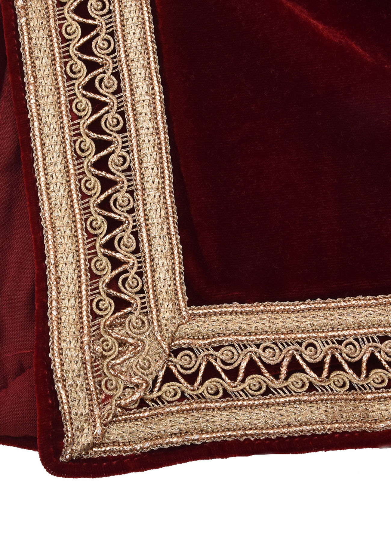 Manyavar Men Attractive Maroon Dupatta