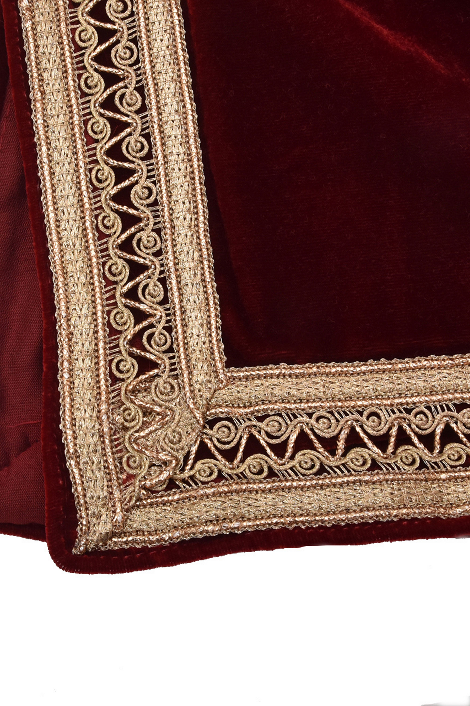 Manyavar Men Attractive Maroon Dupatta