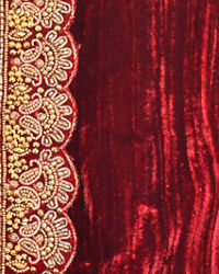 Manyavar Men Gorgeous Maroon Dupatta