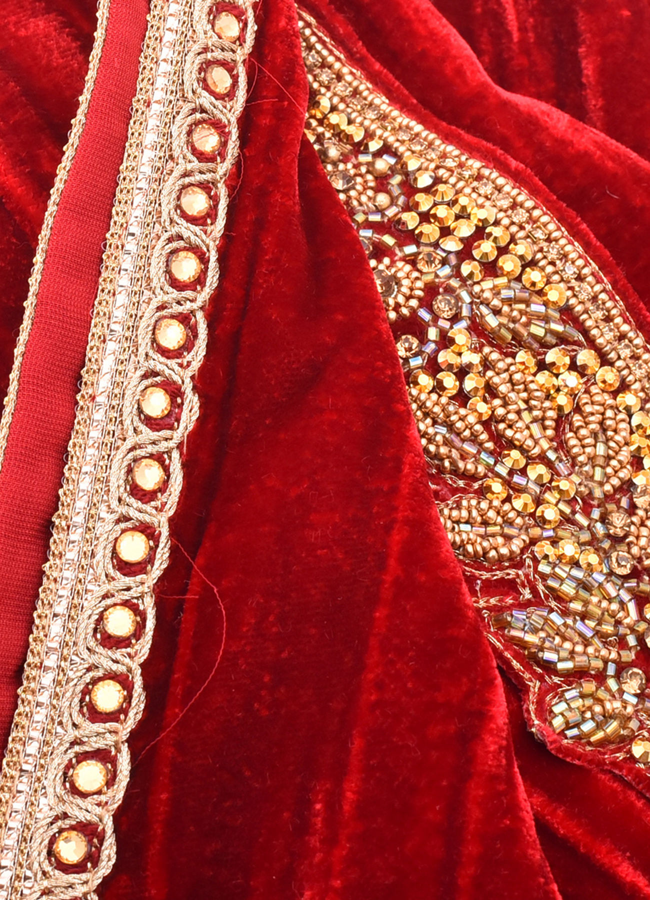 Manyavar Men Classy Red Dupatta