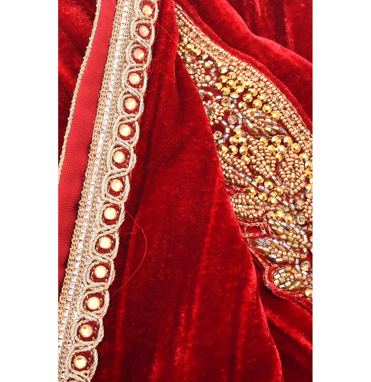 Classy Red Dupatta image number 1