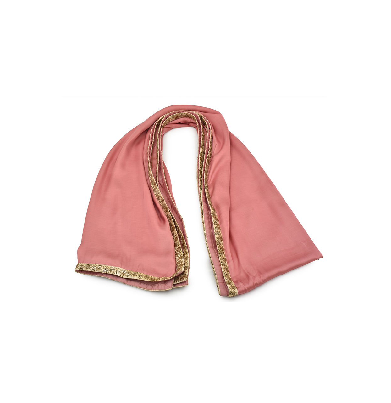 Manyavar Men Beautiful Pink Dupatta