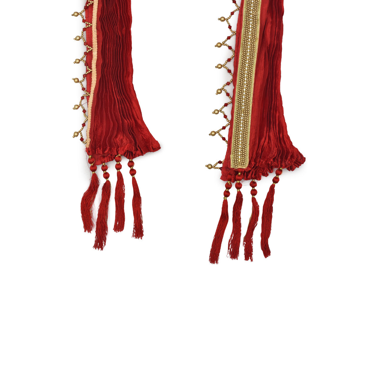 Manyavar Men Graceful Maroon Dupatta