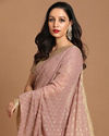 Mohey Women Plush Purple Saree