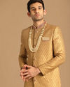 Manyavar Men Classy Fawn Sherwani