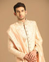 alt message - Manyavar Men Timeless Gajaree Sherwani image number 0