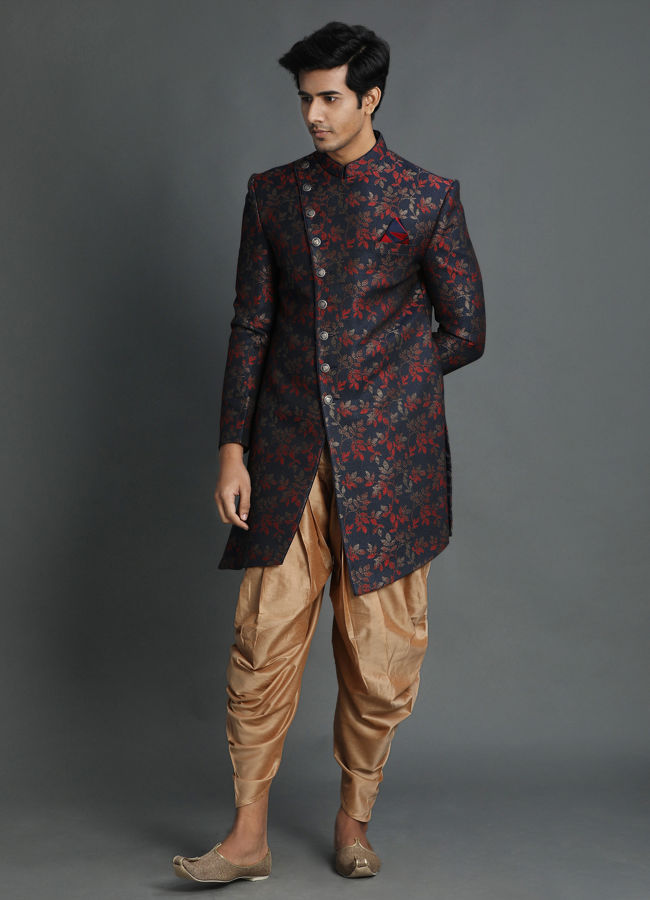 alt message - Manyavar Men Traditional Indo-Western image number 2