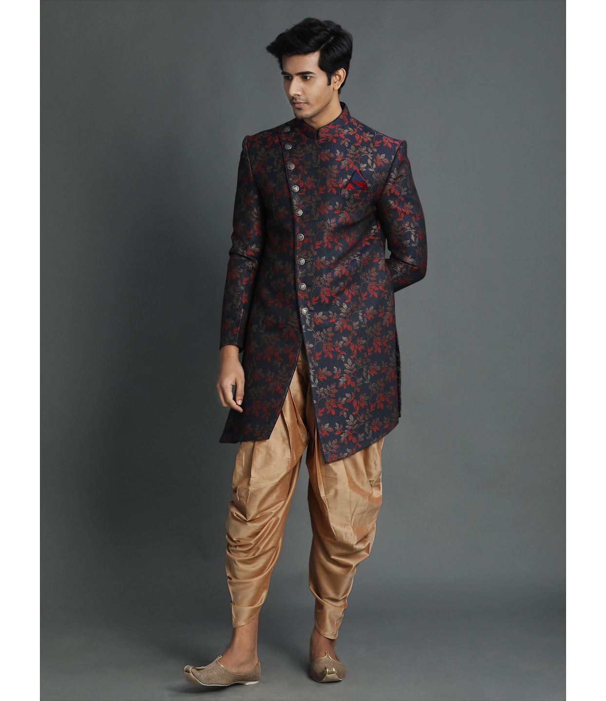 alt message - Manyavar Men Traditional Indo-Western image number 2