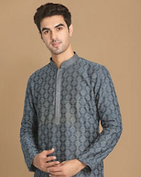 Manyavar Men Charismatic Feroze Kurta Set