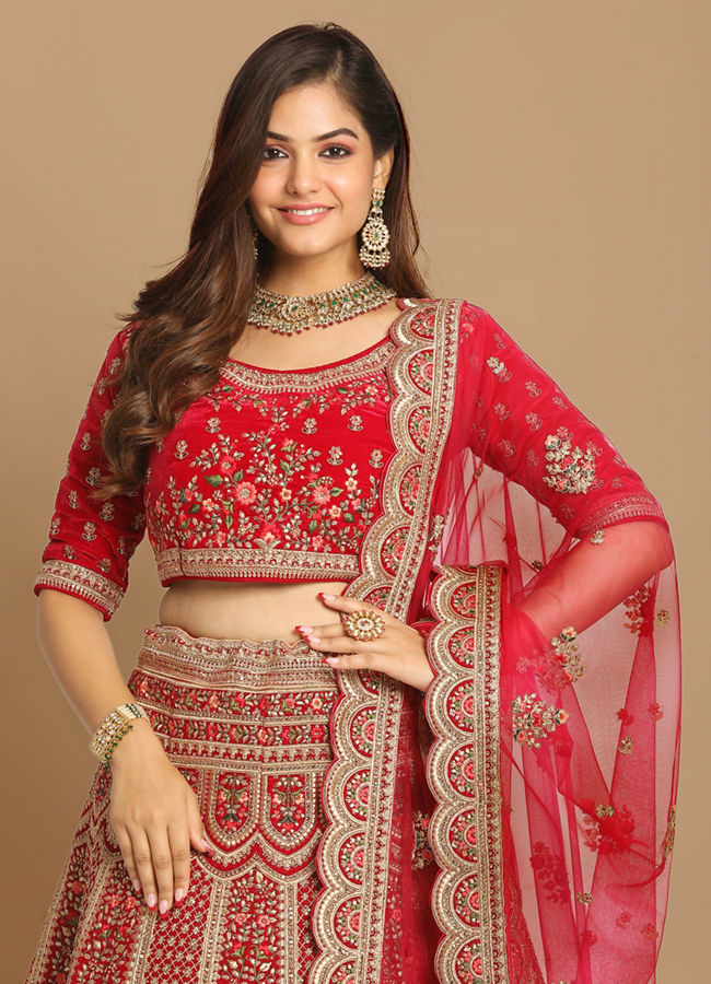 bridal lehenga online manyavar