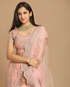 alt message - Mohey Women Elegant Pink Designer Lehenga image number 1