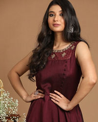 Mohey Women Georgeous Wine Gown