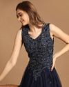 Mohey Women Bold Blue Gown
