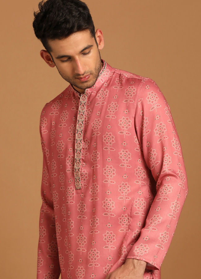Manyavar Men Glam Gajaree Kurta Set