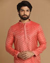 Manyavar Men Classy Gajaree Kurta Pajama image number 0