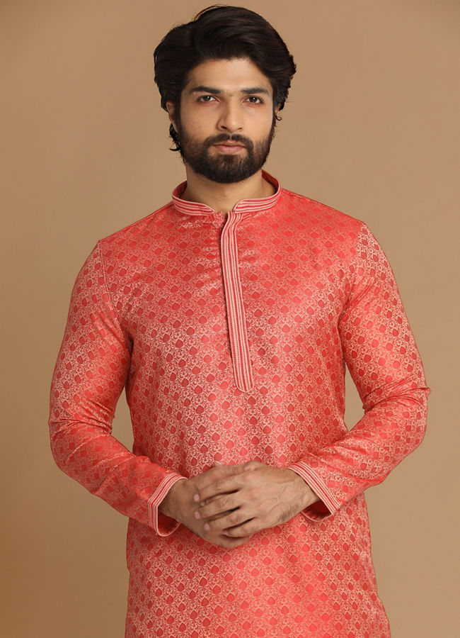 Manyavar Men Classy Gajaree Kurta Pajama