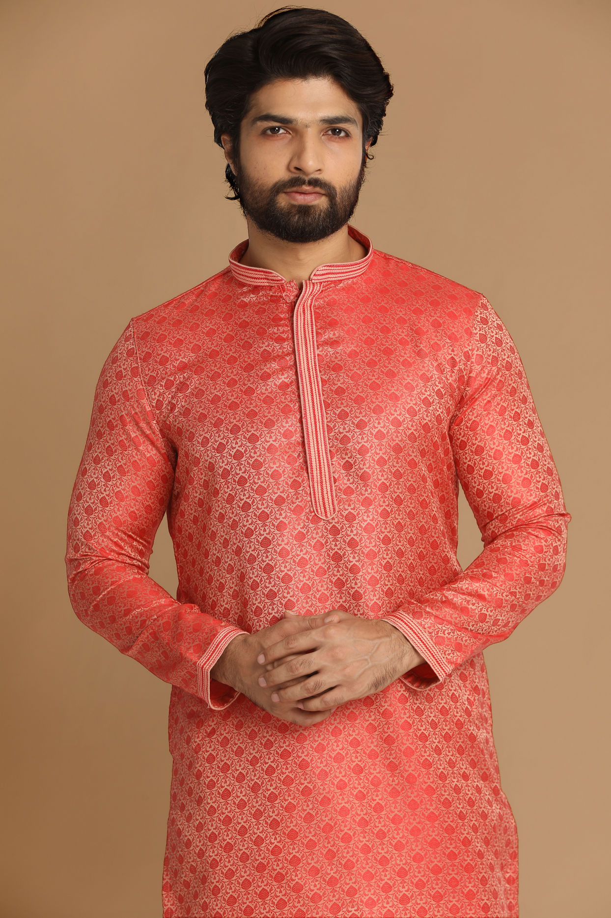Manyavar Men Classy Gajaree Kurta Pajama