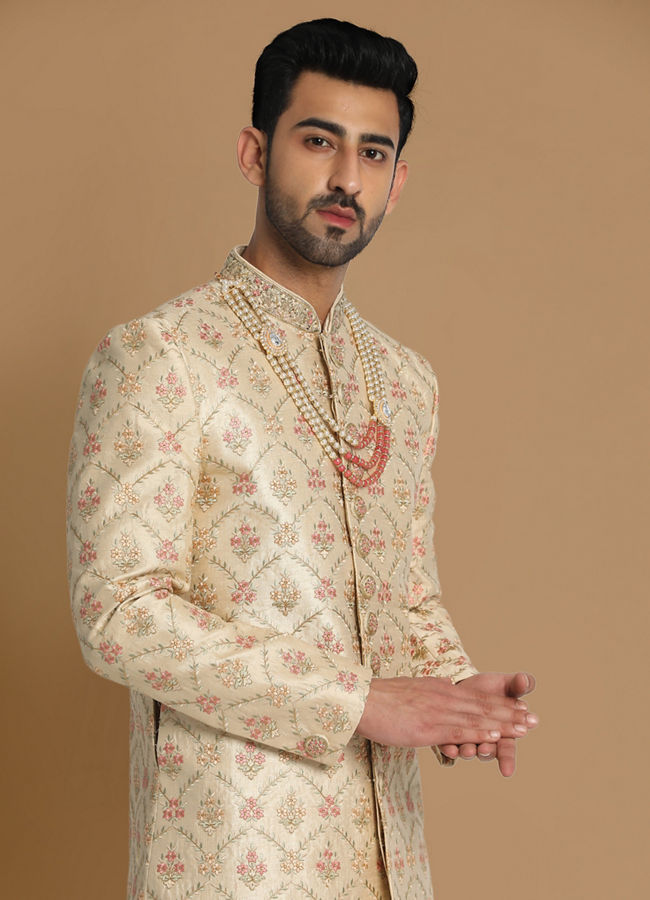 Sherwani for Men - Buy Sophisticated Black Sherwani Set Online @Manyavar