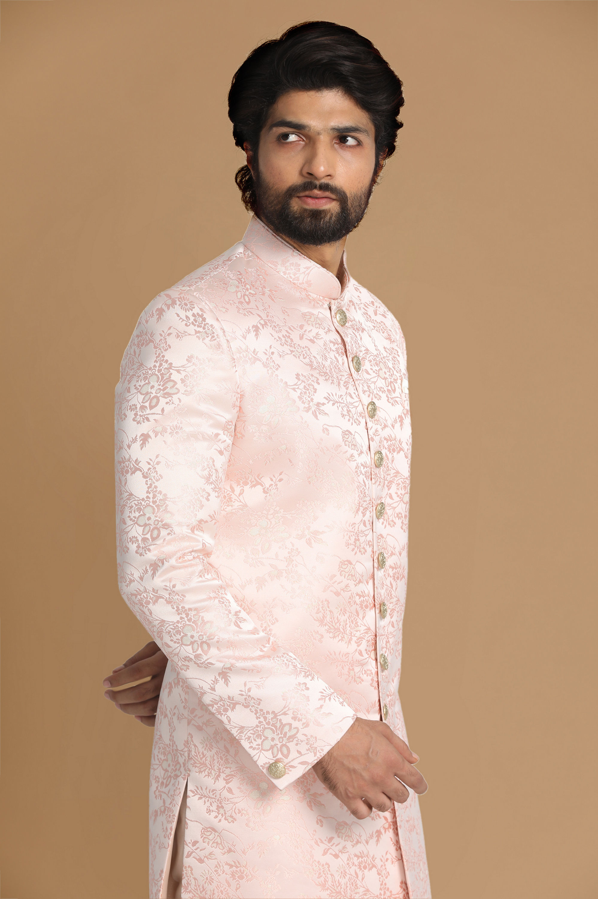 Manyavar Men Graceful Gajaree Indo Western