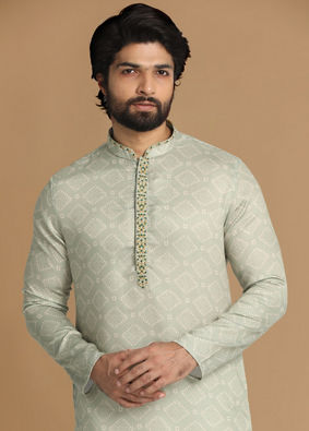 Men Kurta Casual Indian Cotton Ethnic Collarless Shirt Bollywood Full  Sleeve Multi-color