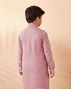 Manyavar Boys Boys Pink Solid Kurta Set