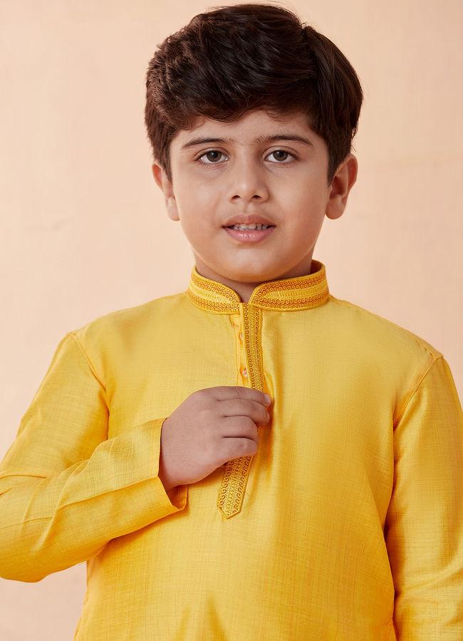 Manyavar kurta sale for baby boy