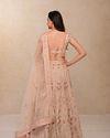 alt message - Mohey Women Blush Pink Embellished Lehenga image number 2