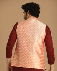 Manyavar Men Classy Gajaree Jacket