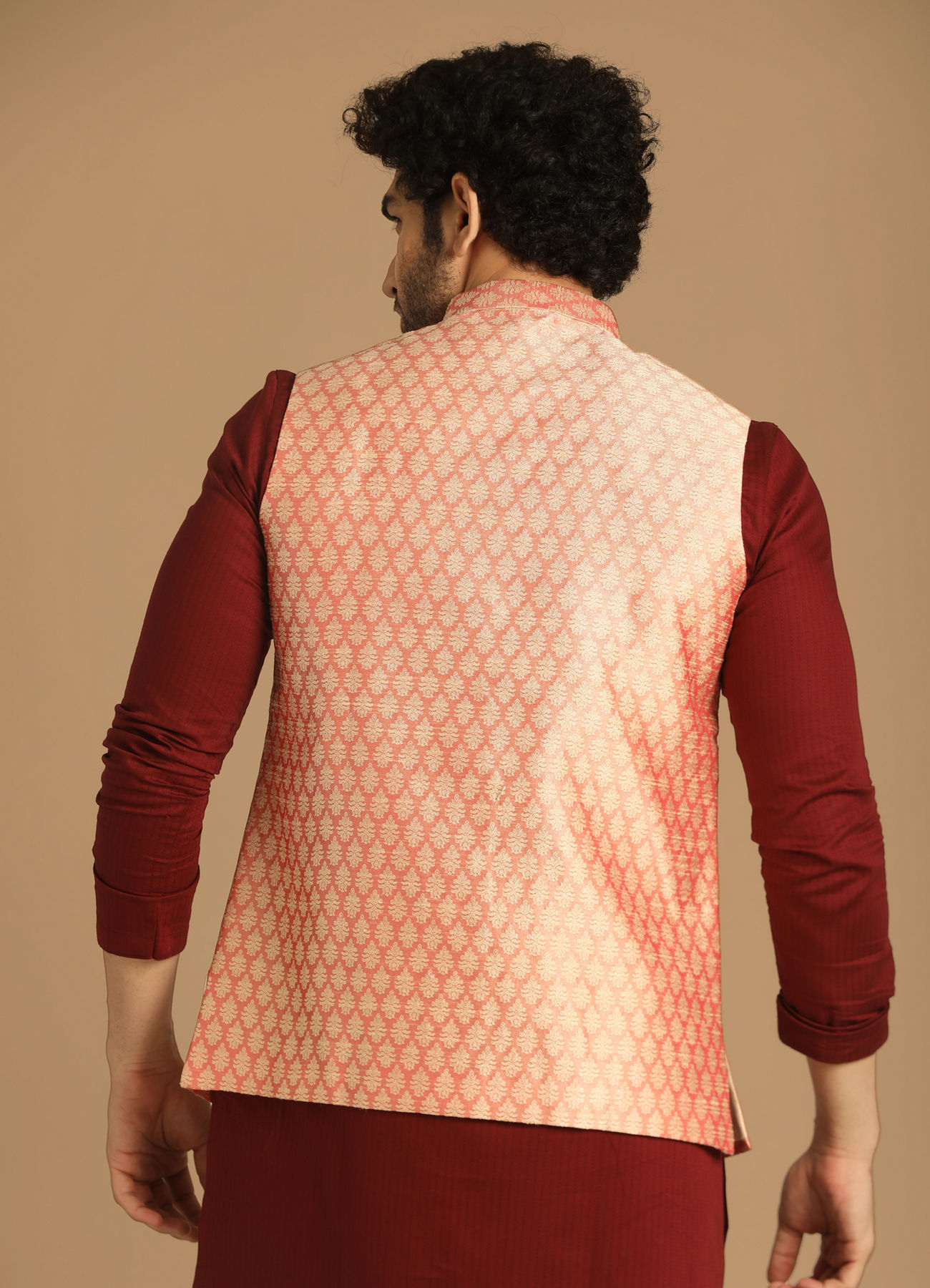 Manyavar Men Classy Gajaree Jacket