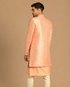 alt message - Manyavar Men Pristine Gajaree Indo Western image number 2