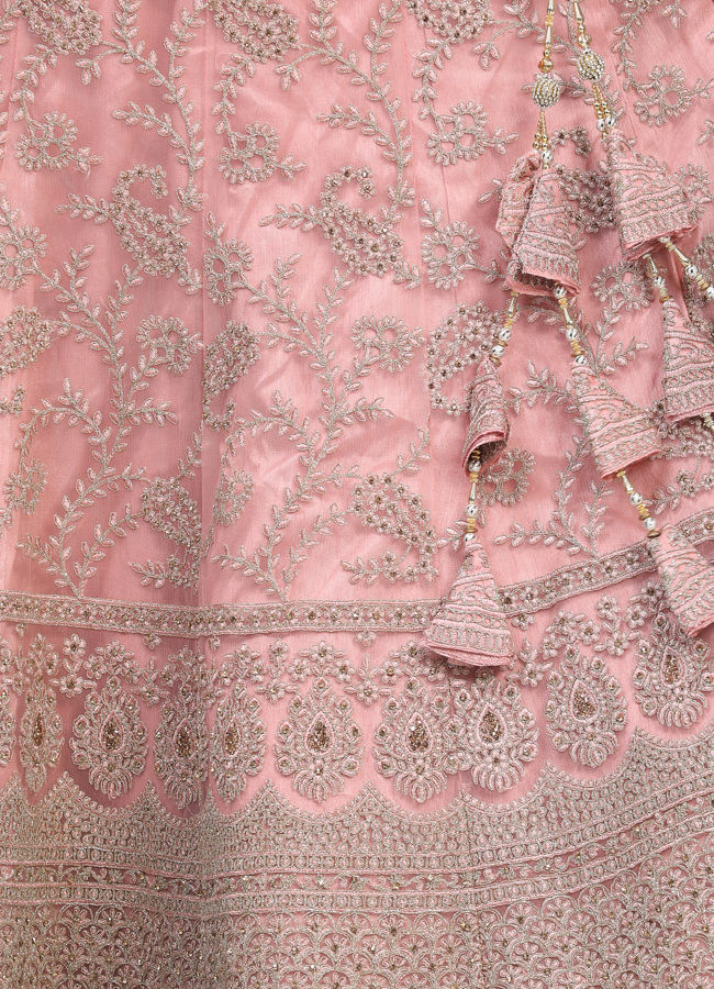 Exquisite Pink Lehenga image number 3