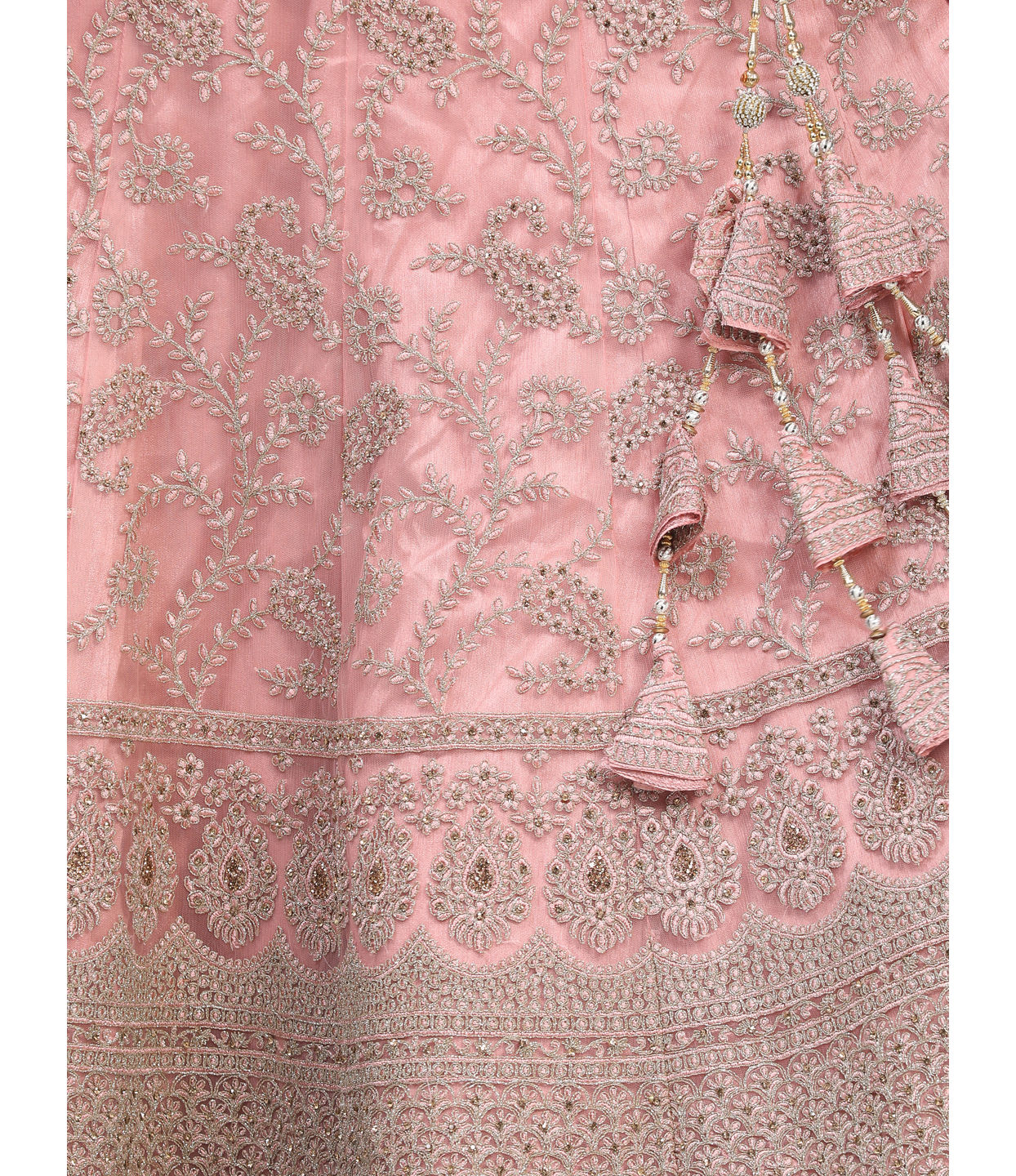 Exquisite Pink Lehenga image number 3