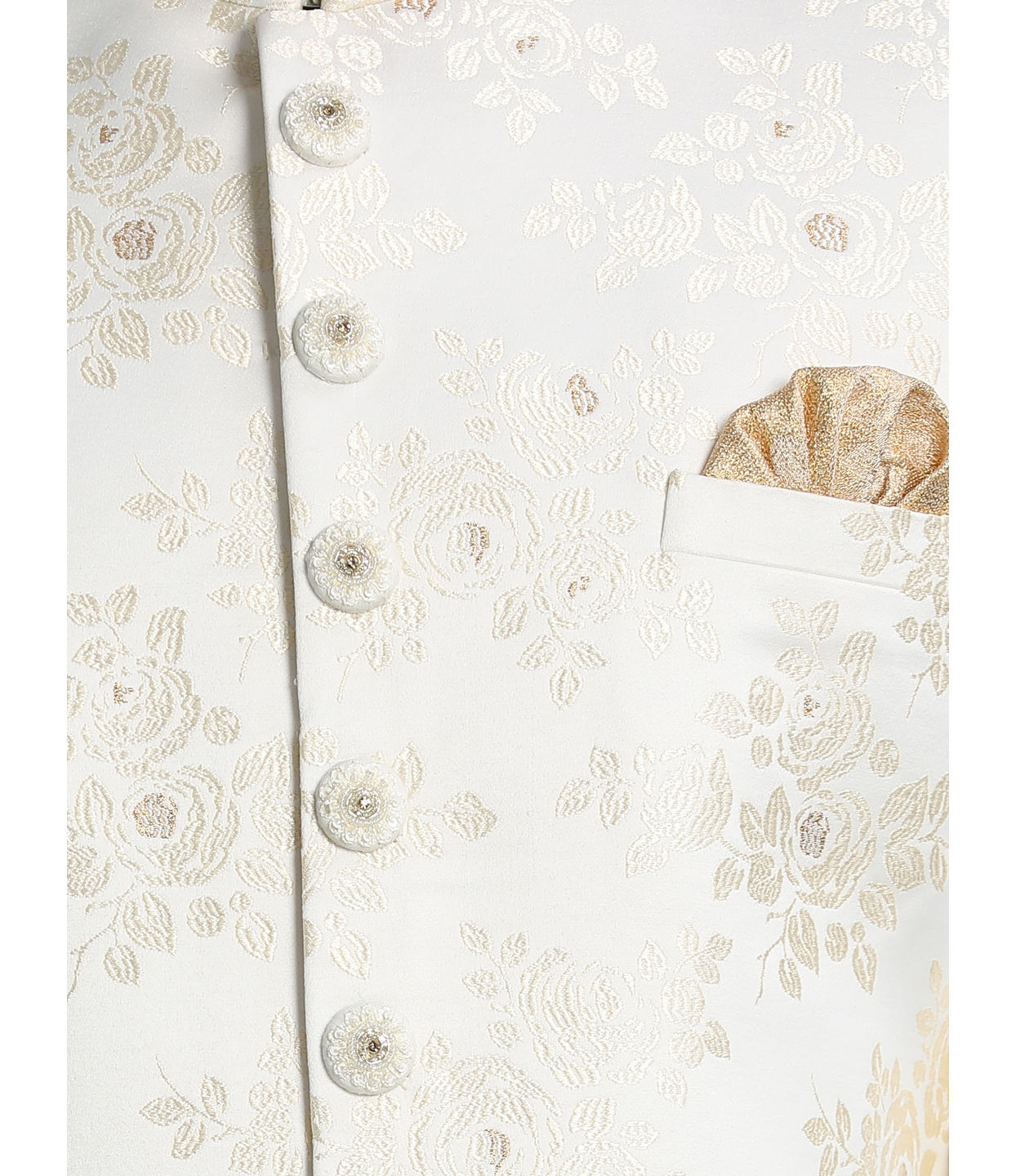 Manyavar Men Enchanting Cream Sherwani