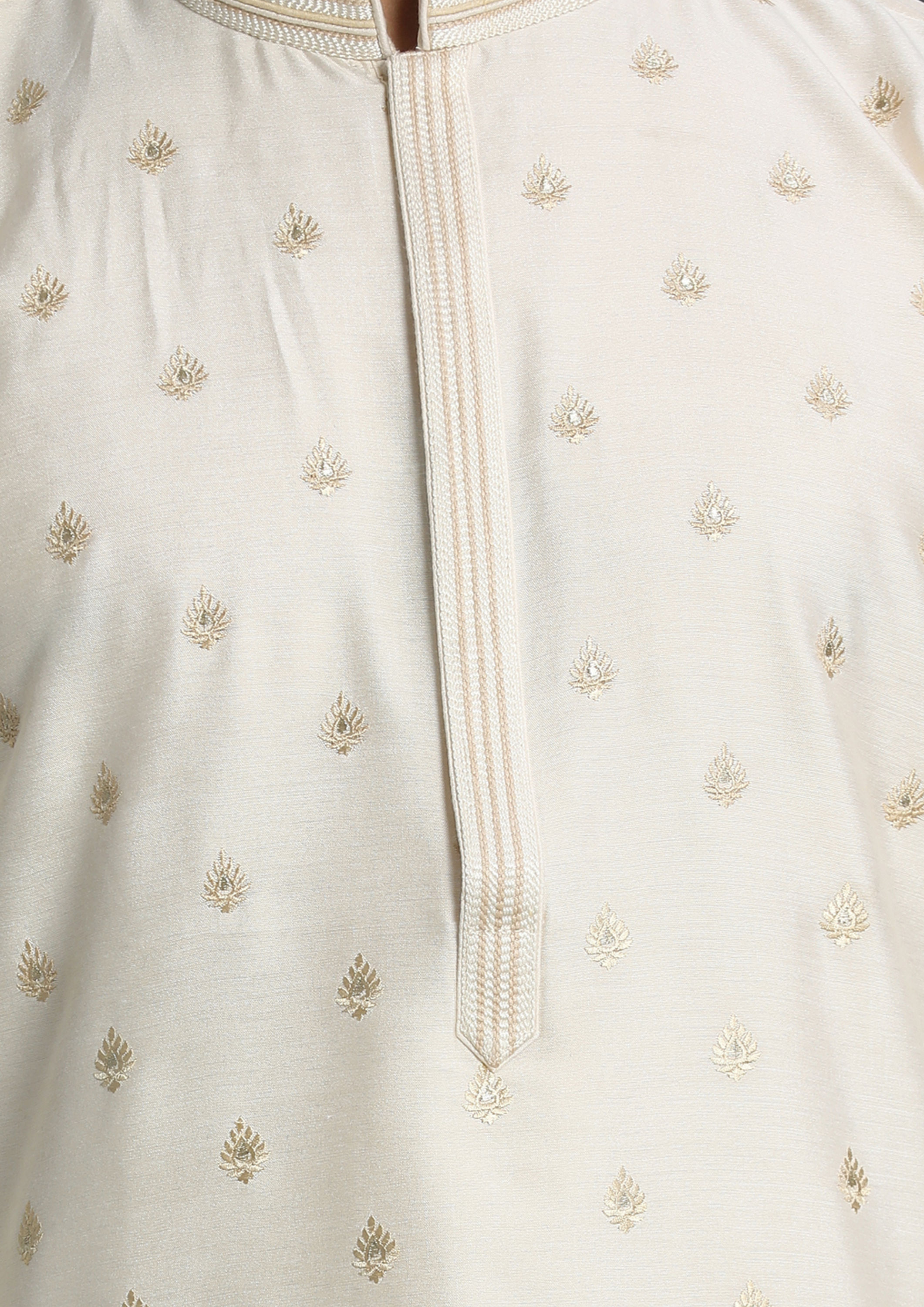 Twamev Men Stylish Cream Kurta Set