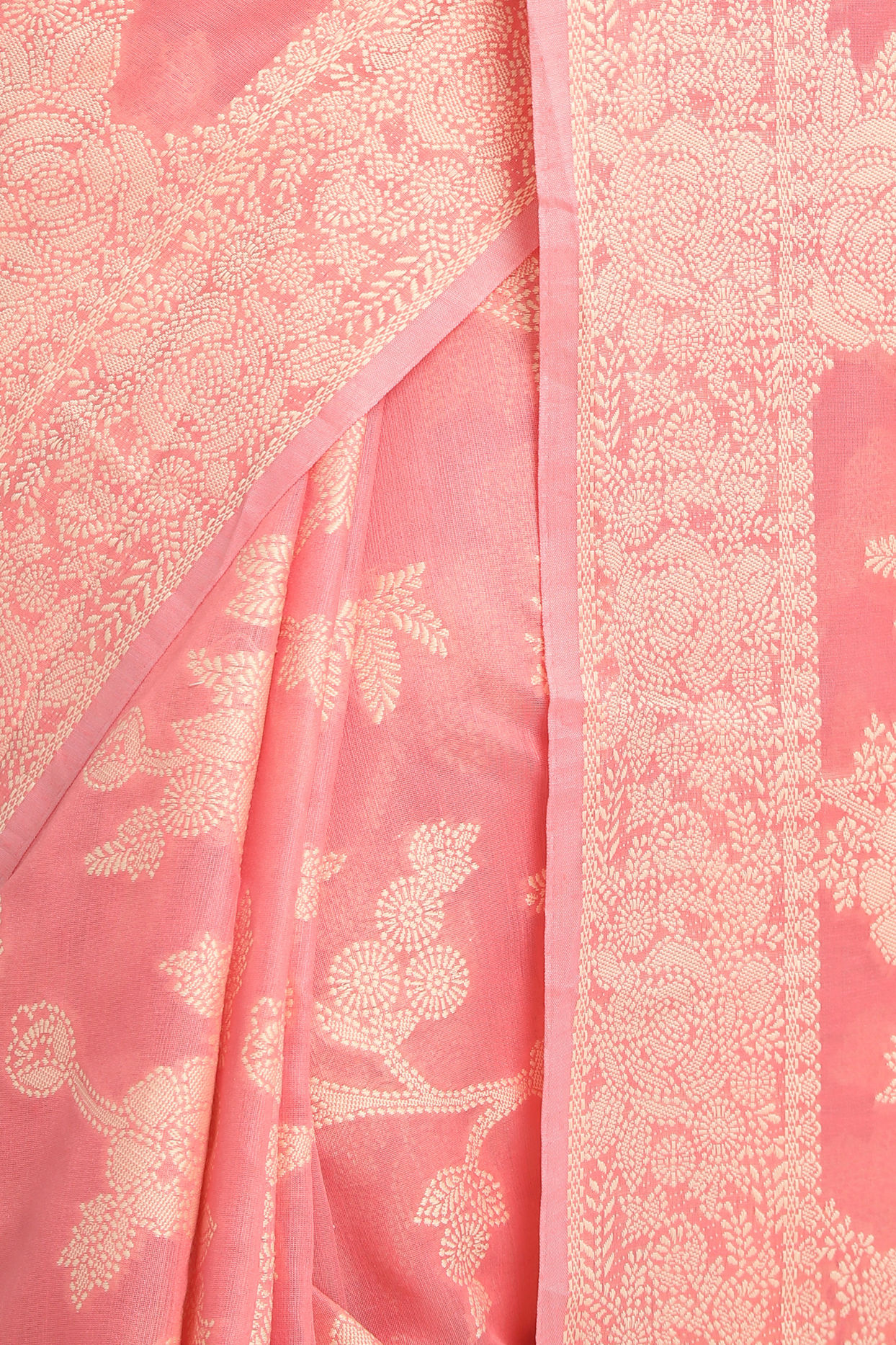 Mohey Women Perky Pink Saree